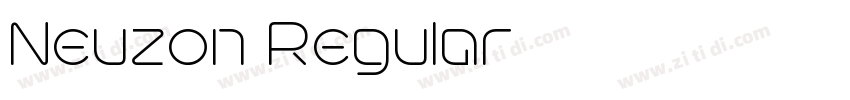Neuzon Regular字体转换 Neuzon Regular字体转换